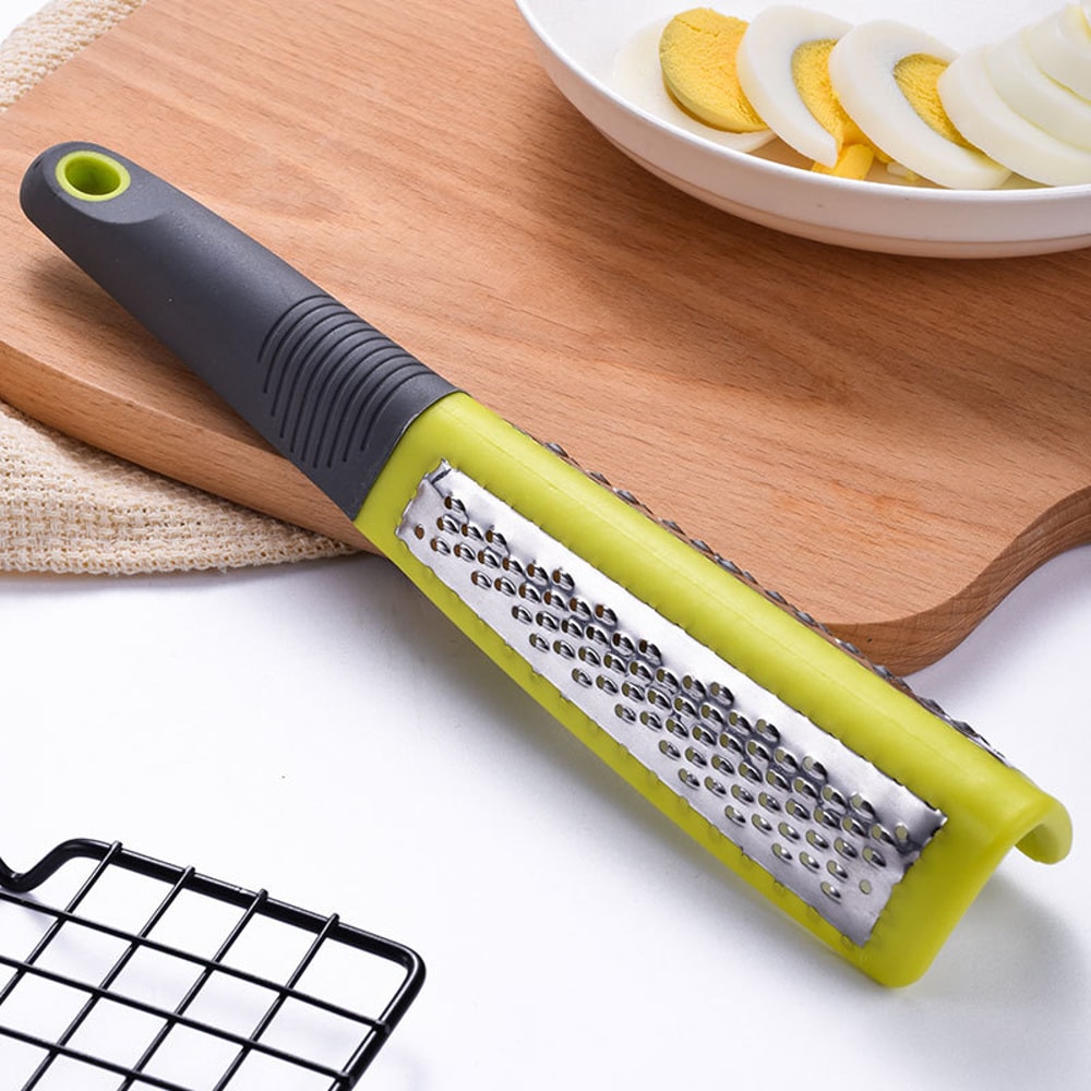 Handheld Cheese & Ginger Grater Portable Multi Purpose Kitchen Grater for Cheese, Ginger & Citrus Zest