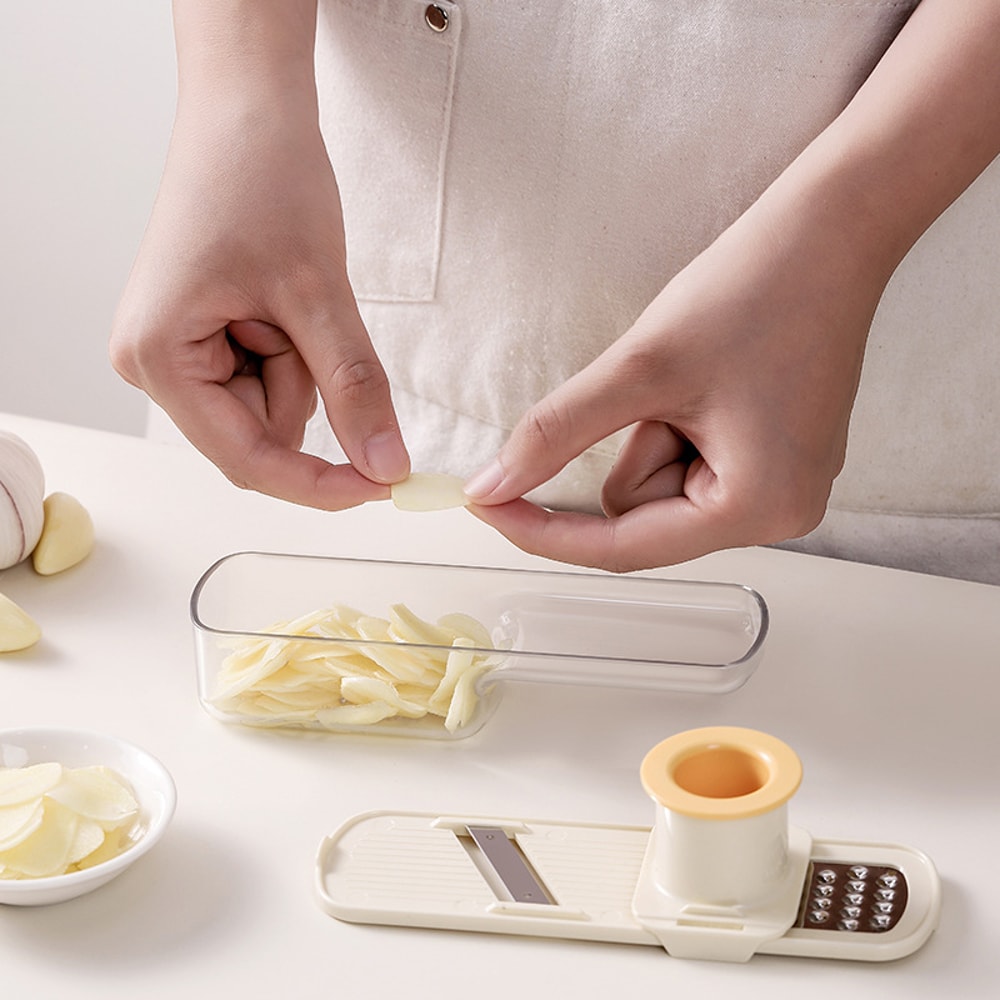 Manual Garlic Chopper Mini Food Processor Easy Garlic Grinder Tool For Kitchen Outdoor 6