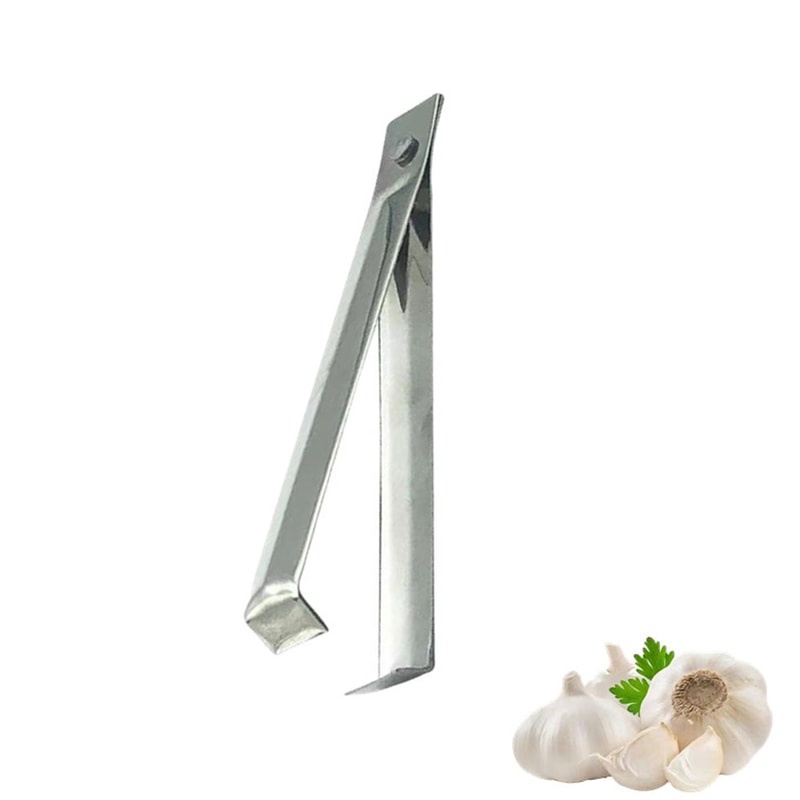 Stainless Steel Garlic Peeler Tool Quick & Easy Garlic Skin Remover