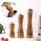 Wooden Salt And Pepper Grinder Set With Adjustable Ceramic Grinder Classic Spice Mill Duo 2
