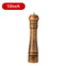 Wooden Salt And Pepper Grinder Set With Adjustable Ceramic Grinder Classic Spice Mill Duo 8