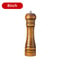 Wooden Salt And Pepper Grinder Set With Adjustable Ceramic Grinder Classic Spice Mill Duo 5