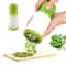 Stainless Steel Manual Vegetable Grinder Parsley Chopper Efficient Pepper Grinder Kitchen Tool 2