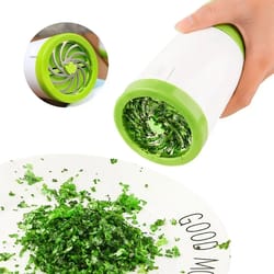 stainless steel manual vegetable grinder & parsley chopper efficient pepper grinder kitchen tool