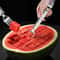 Watermelon Slicer Tool Stainless Steel Fruit Cutter Dual Head Melon Cutter And Food Fork 2