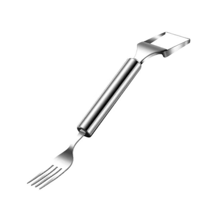 Watermelon Slicer Tool Stainless Steel Fruit Cutter Dual Head Melon Cutter And Food Fork 6