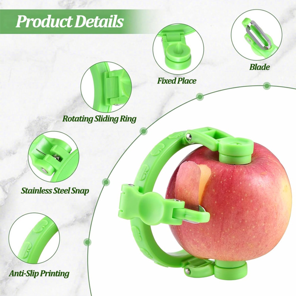 Handheld Apples Peeler Foldable Manual Fruit Peeler Tool For Pears Potatoes Kiwis 2