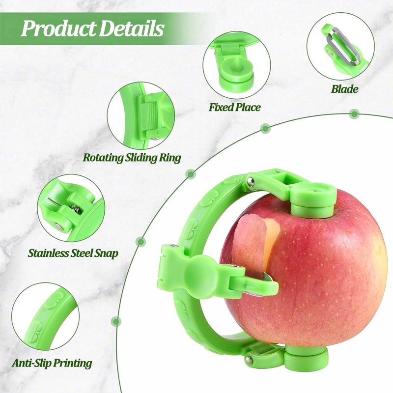 Handheld Apples Peeler Foldable Manual Fruit Peeler Tool For Pears Potatoes Kiwis 2