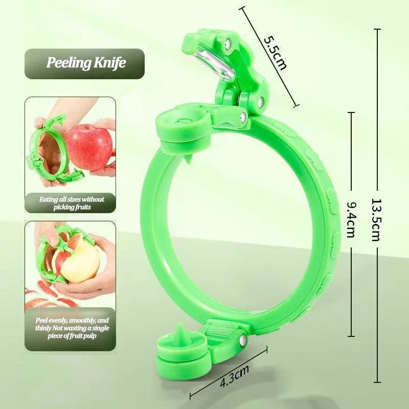 Handheld Apples Peeler Foldable Manual Fruit Peeler Tool For Pears Potatoes Kiwis 5