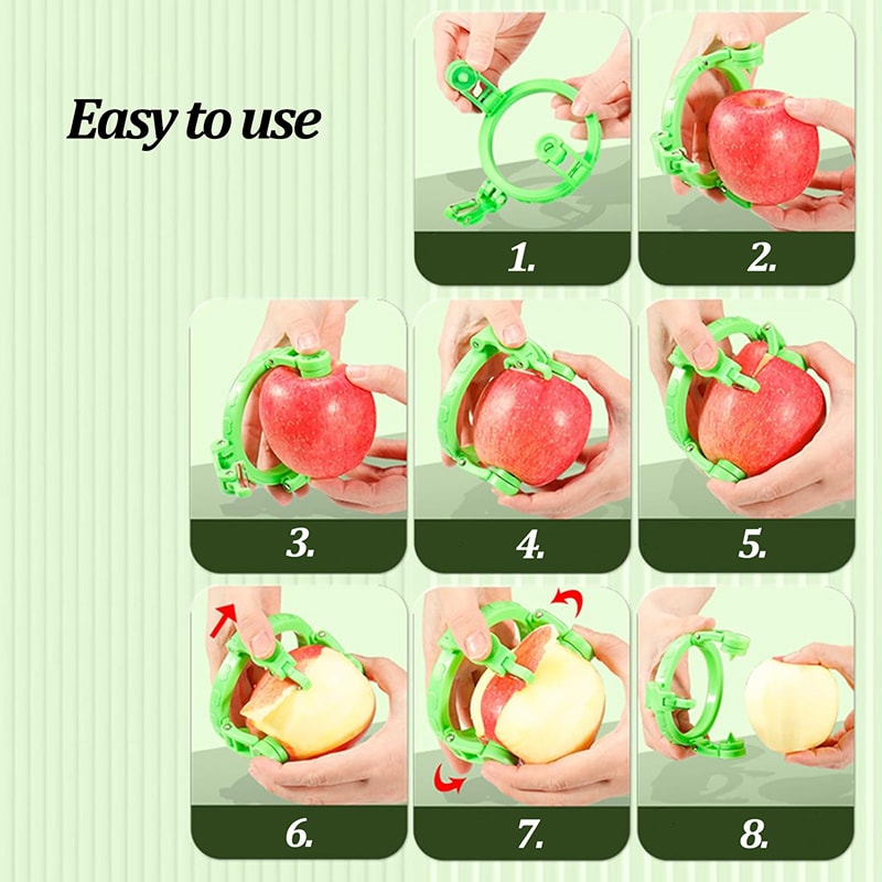Handheld Apples Peeler Foldable Manual Fruit Peeler Tool For Pears Potatoes Kiwis 3