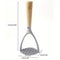 Wooden Handle Potato Masher Manual Potato Ricer Aluminum Potato Press For Fluffy Mashed Potatoes 5