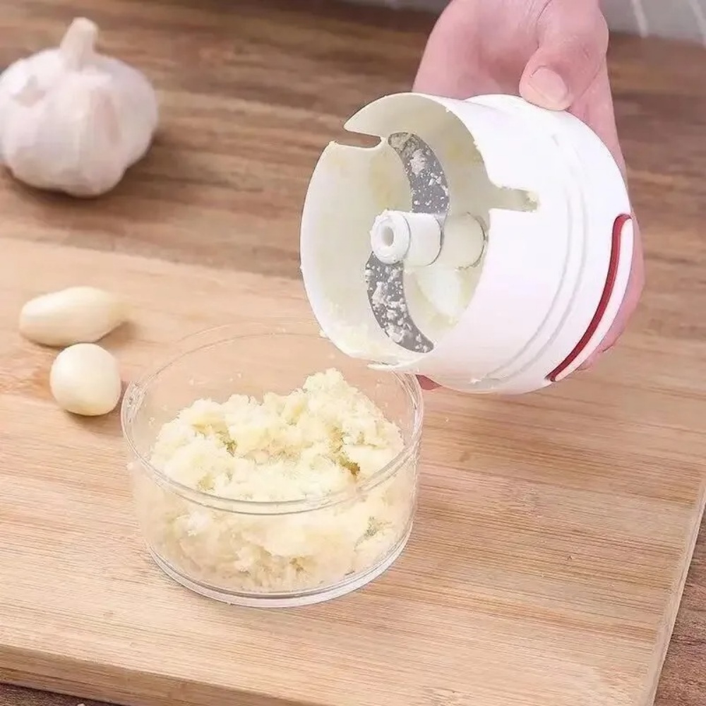 Manual Garlic Masher Hand Pull Garlic Blender Easy Minced Garlic Kitchen Gadget 1