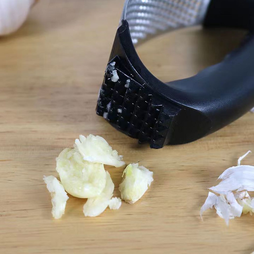 Premium Stainless Steel Garlic Press Rocker Easy Kitchen Garlic Mincer 5