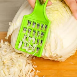 compact multi function vegetable cutter & cabbage slicer with fruit peeler