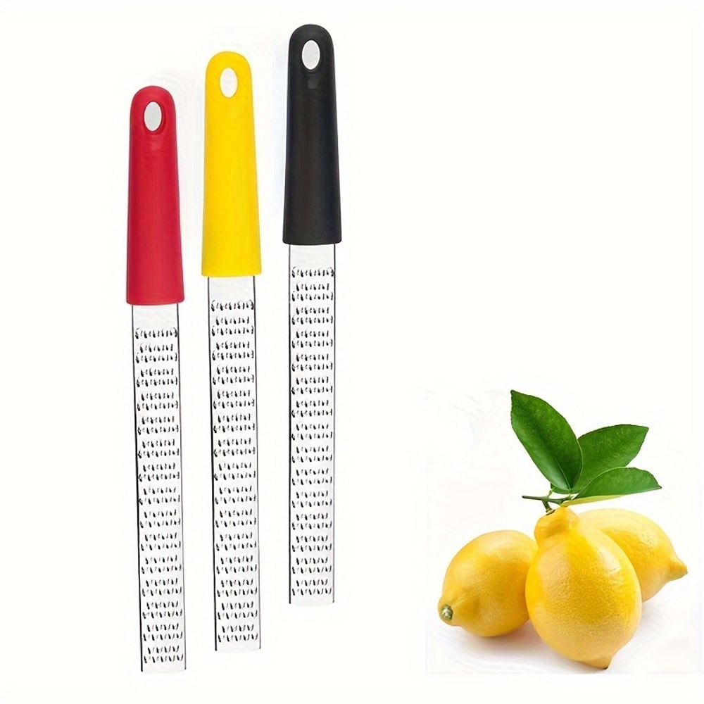 Multifunctional Stainless Steel Lemon Grater Cheese Grater With Garlic Ginger Grinder 1