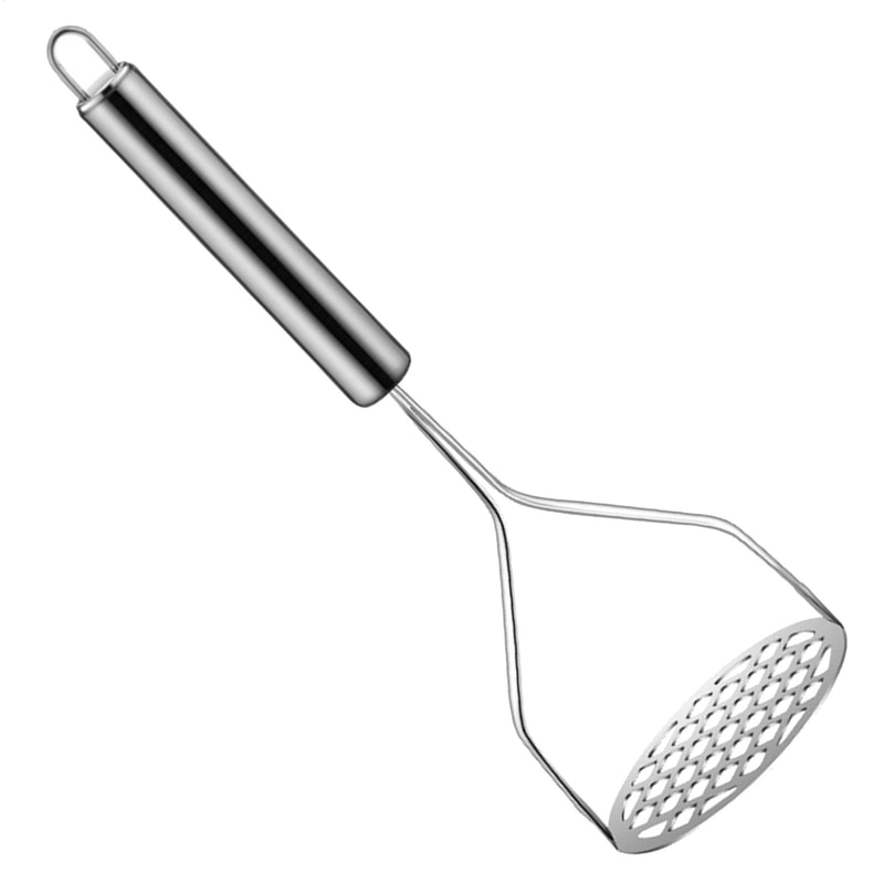 Vegetable Masher Potato Ricer Heavy Duty Stainless Steel Potato Masher Fruit Crusher Tool 2