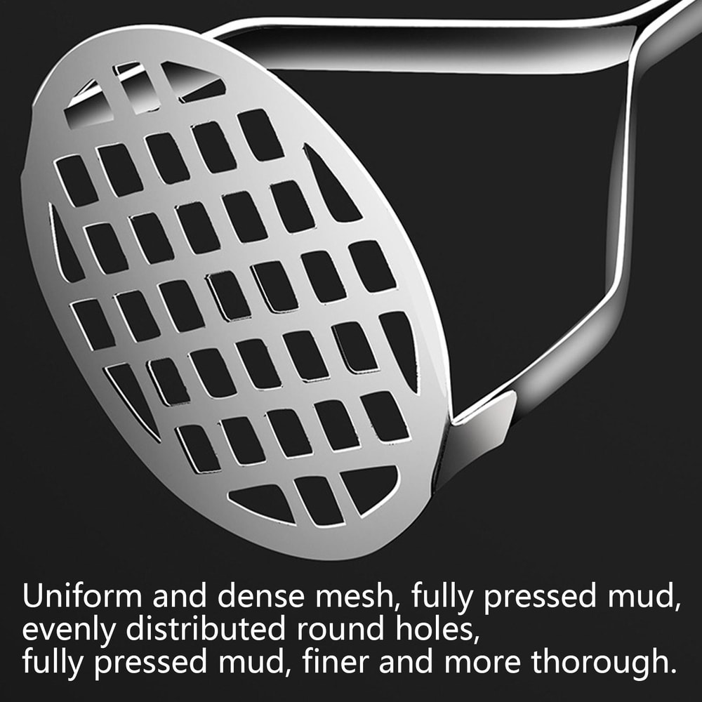 Vegetable Masher Potato Ricer Heavy Duty Stainless Steel Potato Masher Fruit Crusher Tool 5