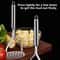 Vegetable Masher Potato Ricer Heavy Duty Stainless Steel Potato Masher Fruit Crusher Tool 6