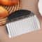 Potato Cutter French Fry Cutter Tool Crinkle Veggie Slicer For Perfect Homemade Fries 0
