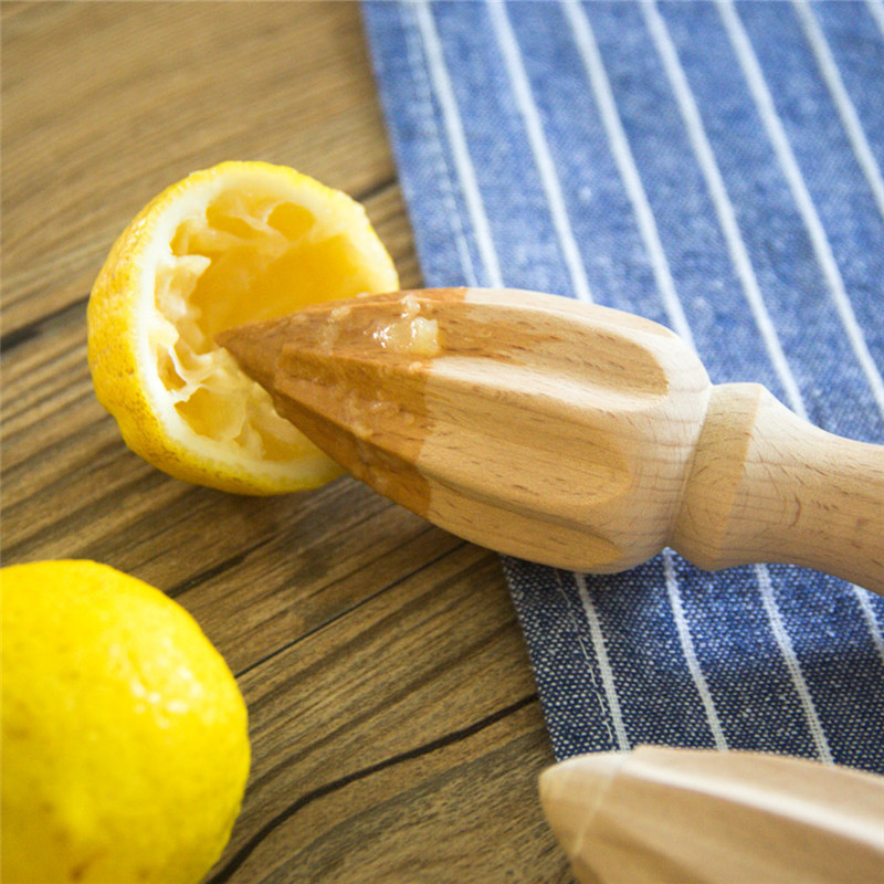 Handcrafted Wooden Citrus Juicer Manual Fruit Press Premium Lemon Juice Extractor For Fresh Juice 5