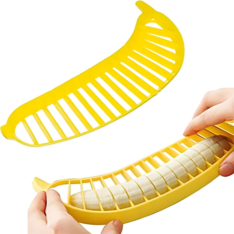 Banana Slicer Cutter Quick Uniform Fruit Slicer For Salads And Snacks 6