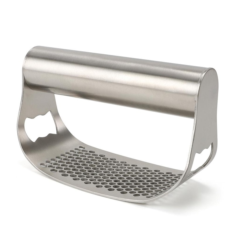 Stainless Steel Garlic Press Rocker High Efficiency Garlic Mincer Crusher Kitchen Tool 3