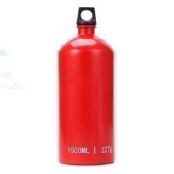 heavy duty aluminum fuel bottle leak proof camping fuel container for hiking & outdoor adventures