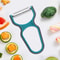 Stainless Steel Peeler Vegetable Slicer Tool With Ergonomic Non Slip Handle 2