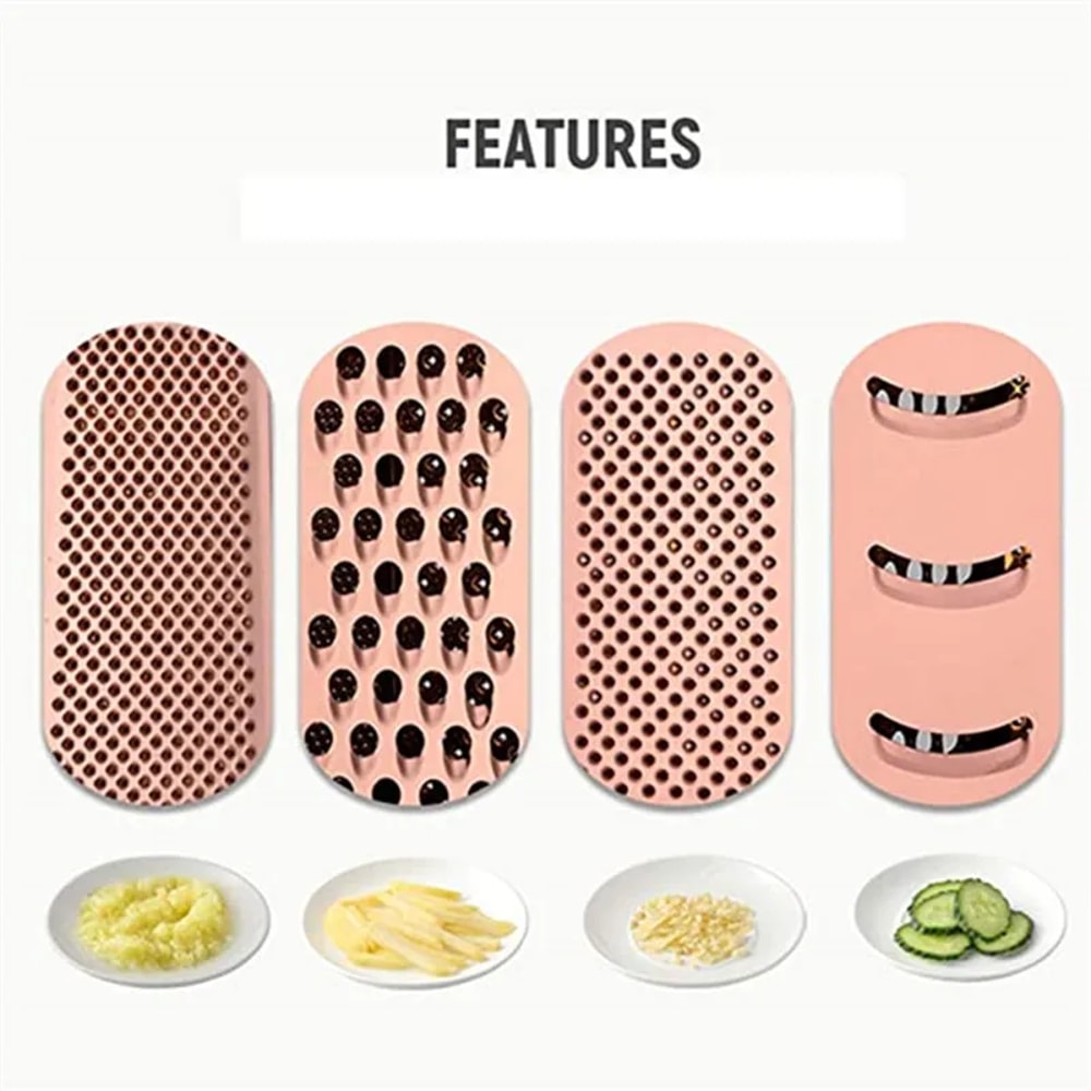 Multi Functional Vegetable Cutter Potato Slicer Kitchen Slicer Grater For Veggies Fruit Cheese 3