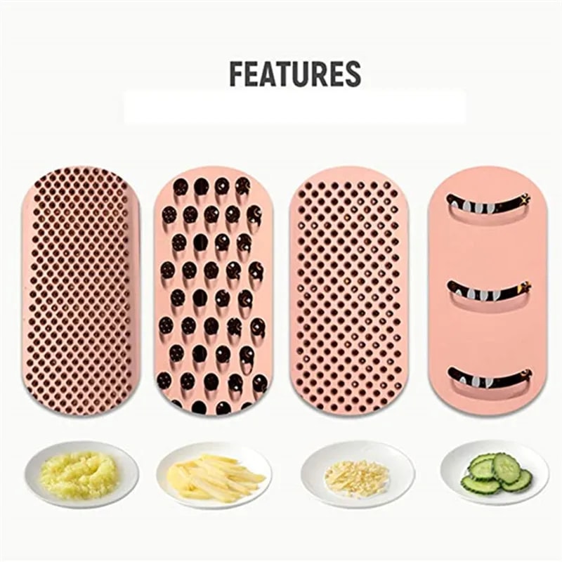 Multi Functional Vegetable Cutter Potato Slicer Kitchen Slicer Grater For Veggies Fruit Cheese 3