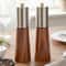 Wooden Pepper Grinder Salt Shaker Set Ceramic Core Manual Spice Mill For Fresh Flavoring 2