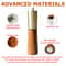 Wooden Pepper Grinder Salt Shaker Set Ceramic Core Manual Spice Mill For Fresh Flavoring 4