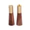 Wooden Pepper Grinder Salt Shaker Set Ceramic Core Manual Spice Mill For Fresh Flavoring 5