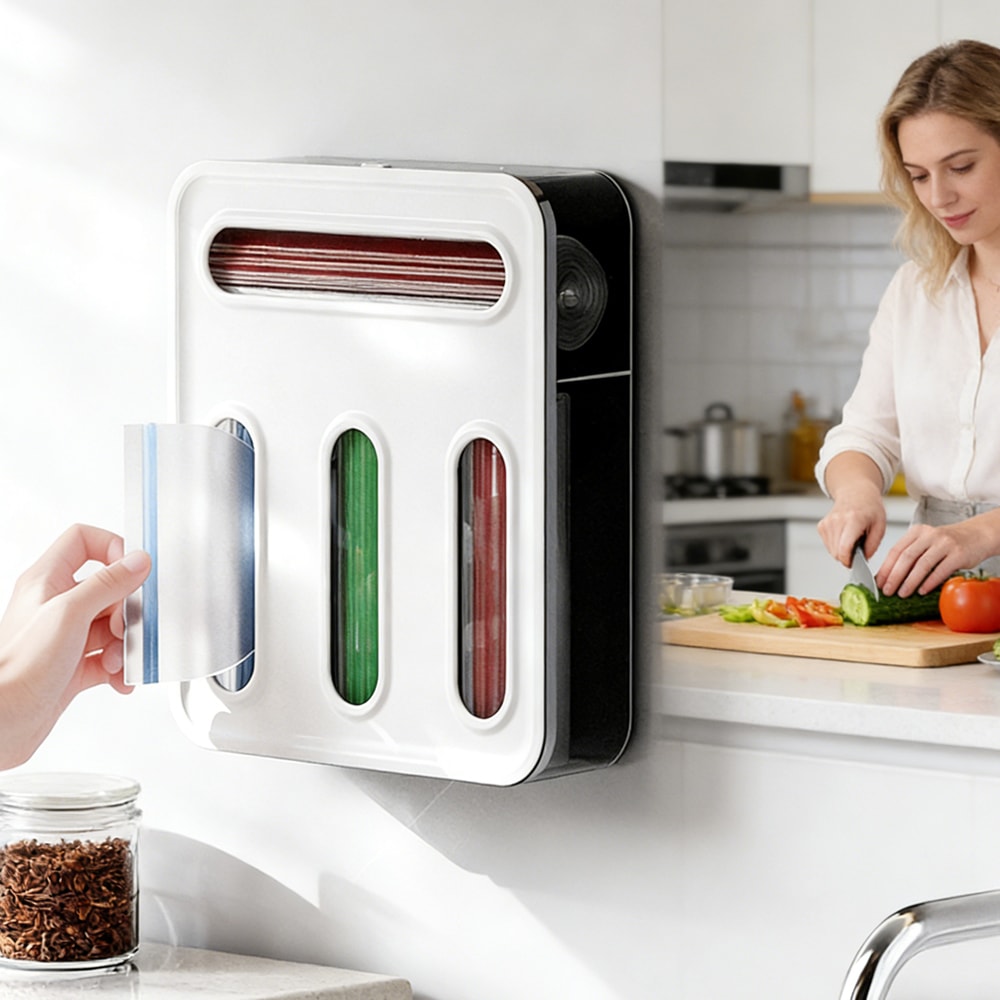 Compact Kitchen Storage Organizer Box Reusable Food Storage Container For Pantry Home Organization 2