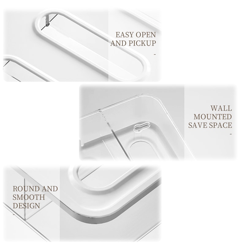 Compact Kitchen Storage Organizer Box Reusable Food Storage Container For Pantry Home Organization 4