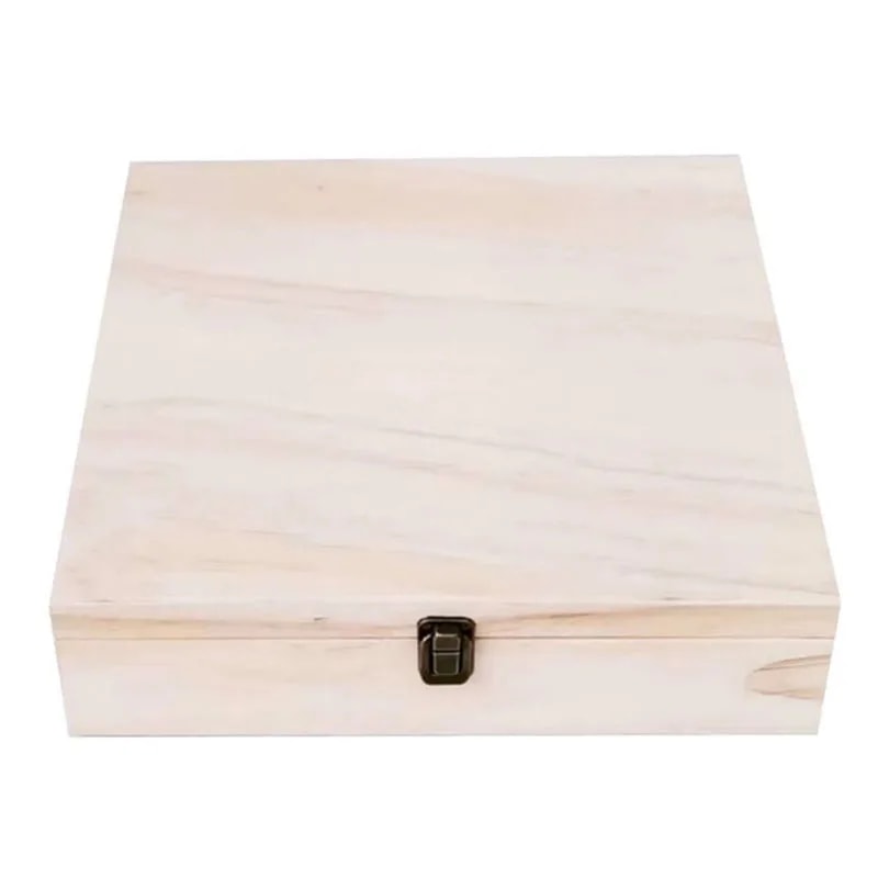 Wooden Essential Oil Storage Box With Custom Logo Large Capacity Wooden Essential Oil Organizer 4