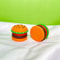 Portable Silicone Wax Container Hamburger Shape Wax Storage Box 6