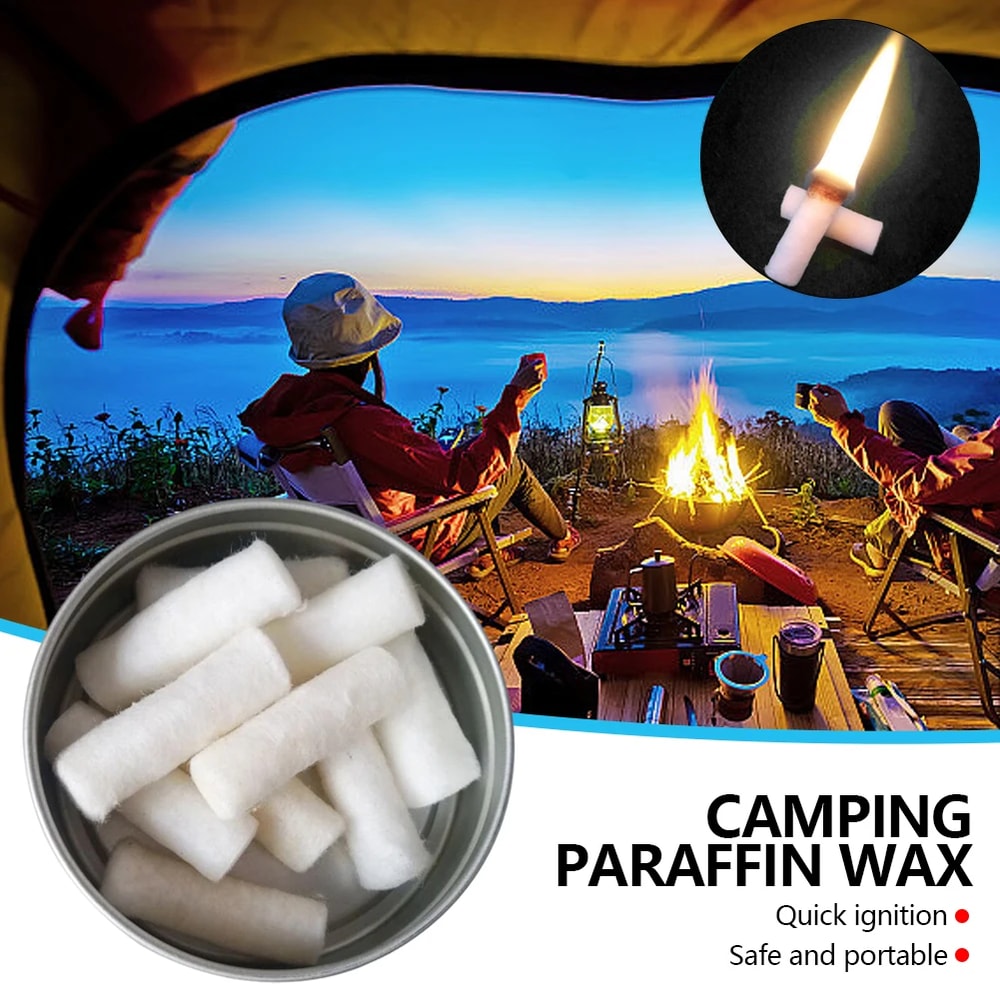 Survival Fire Starter Camping Rope Waterproof Fire Starter Rope Camping Fire Tinder 2