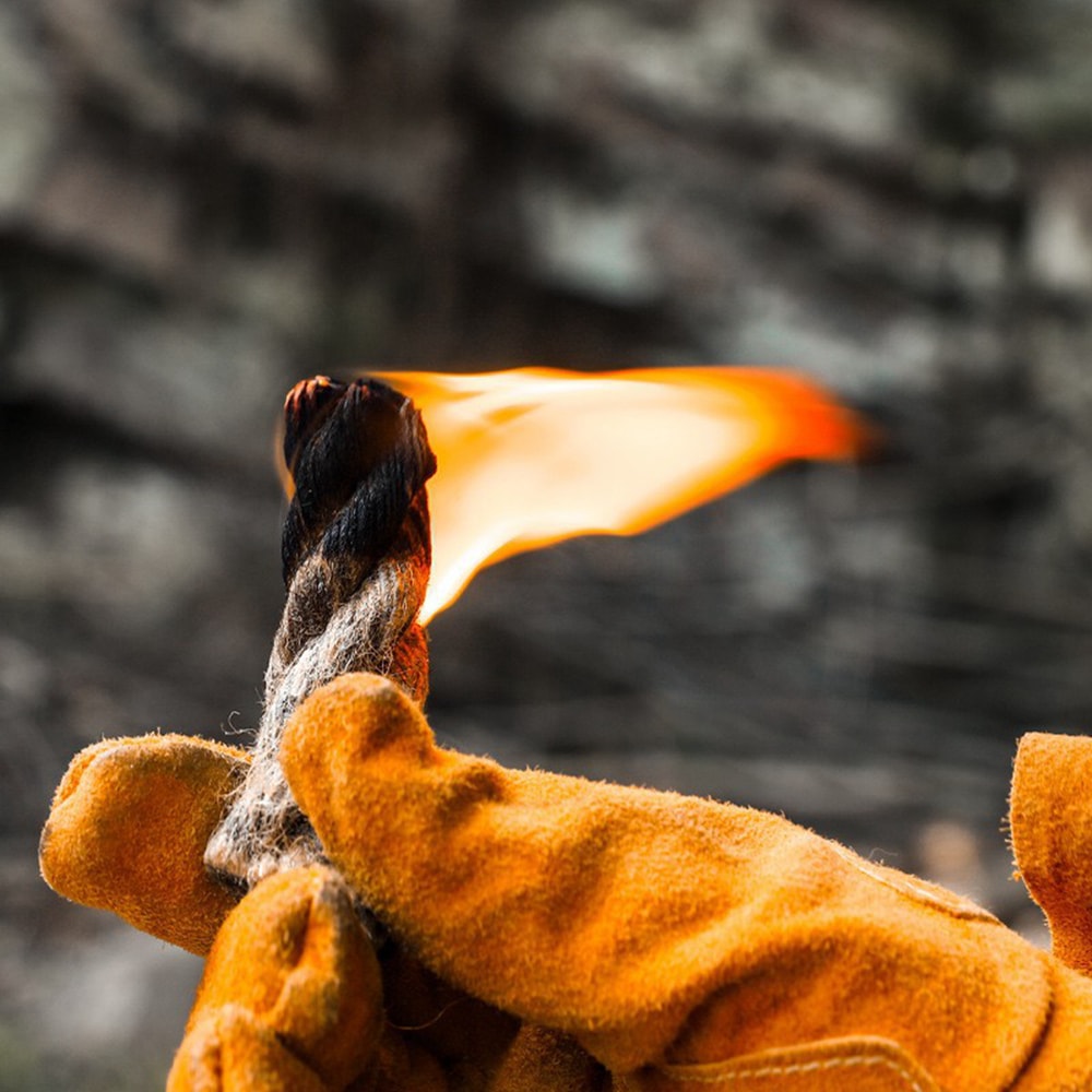 Ultimate TrailFire Survival Fire Starter Rope Waterproof Camping Fire Tinder For Backpacking Outdo 0