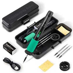 portable wireless usb soldering iron kit adjustable temperature mini repair tool