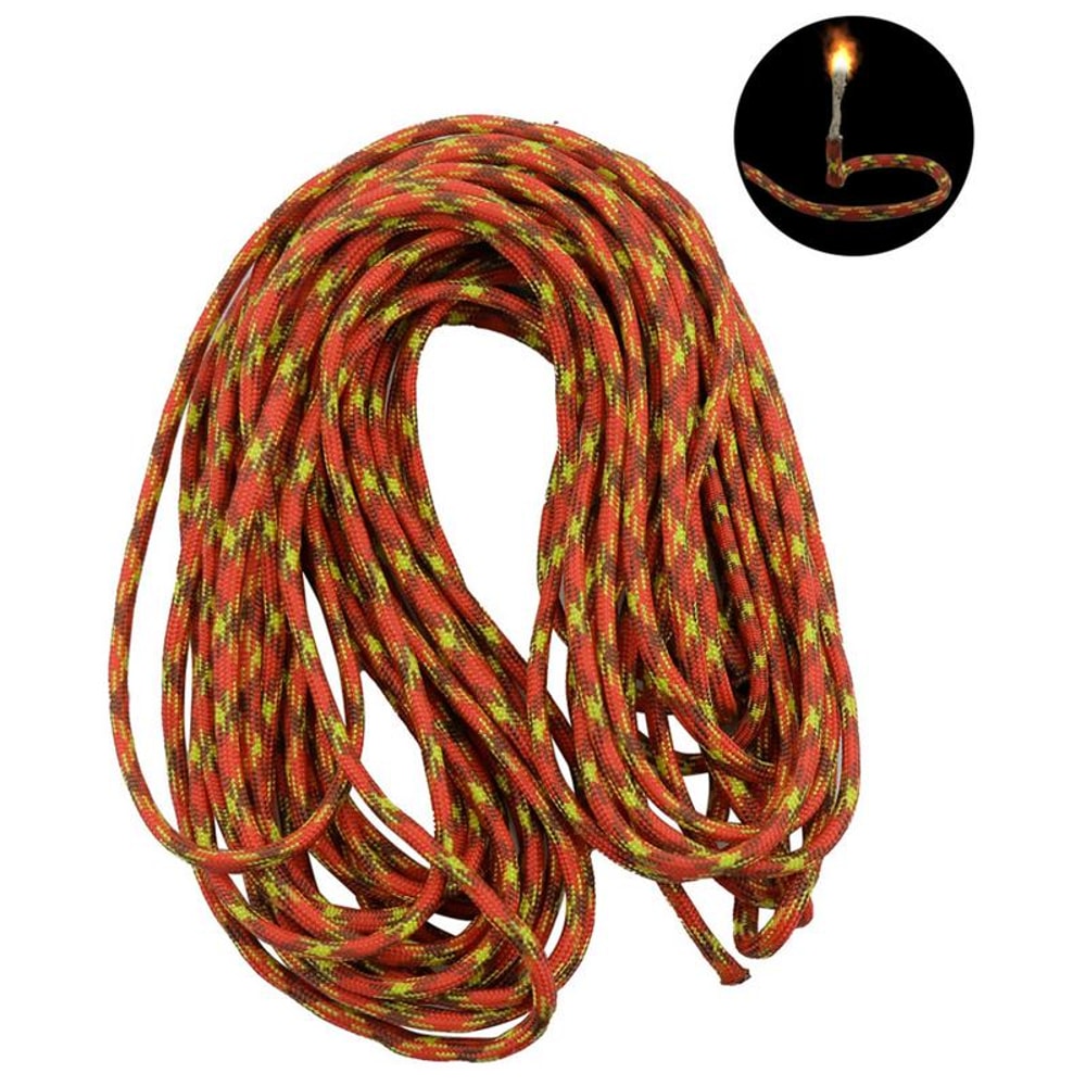 Wax Dipped Tinder Rope Ultimate Camping Fire Starter Survival Fire Rope 6