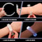Party LED Light Up Bracelets White Glow Bracelets & Luminous Wristbands for Events