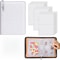 PU Leather Sticker Book Sticker Storage Binder Album With Pockets 4