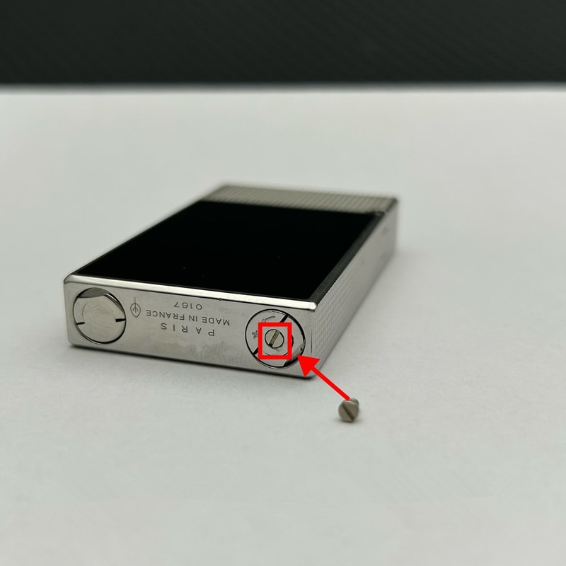 Premium Dupont Lighter Repair Parts Flame Adjustment Gas Refill Screw With Precision Replacement L 3