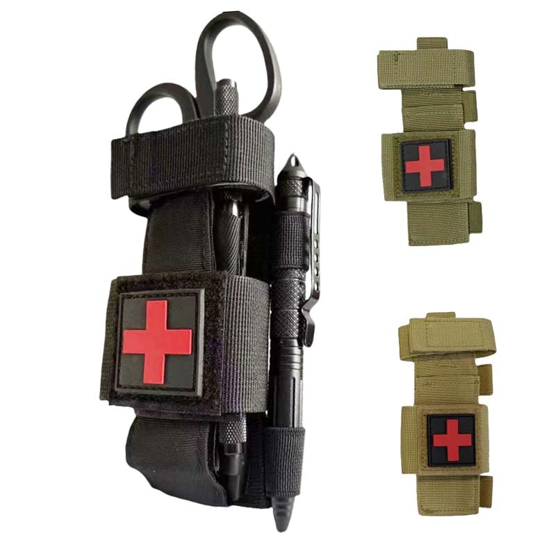 Tactical Emergency Tourniquet Kit With Pen Scissors For Outdoor Survival 0