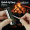 Outdoor Survival Lighter Portable Flint Metal Match For Camping Emergency 1