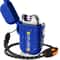 Windproof Dual Arc Plasma Lighter USB Rechargeable Waterproof 3
