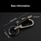 All Weather Outdoor Survival Permanent Match Lighter Waterproof Flint Fire Starter Keychain 3