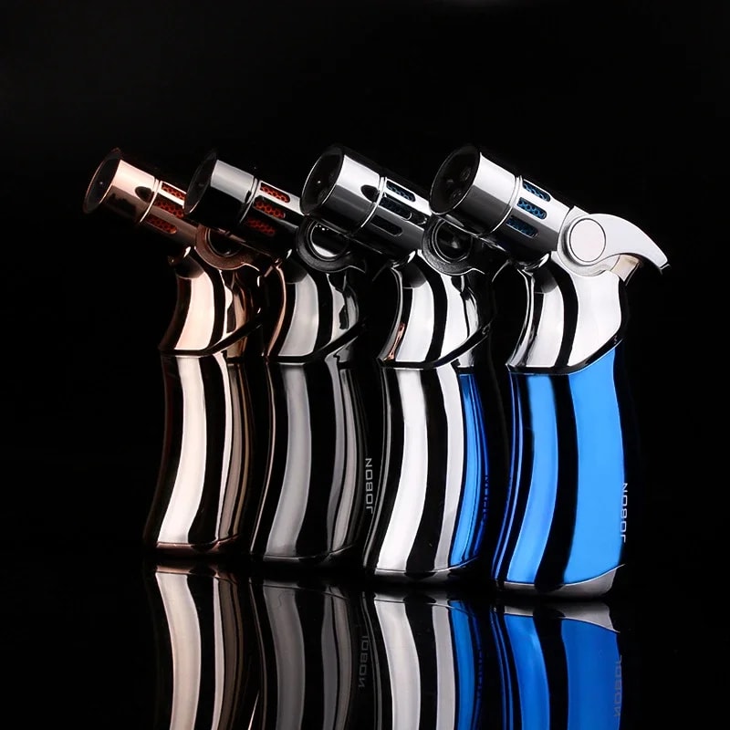 Blue Flame Butane Torch Lighter Windproof Cigar Cigarette Accessory 2