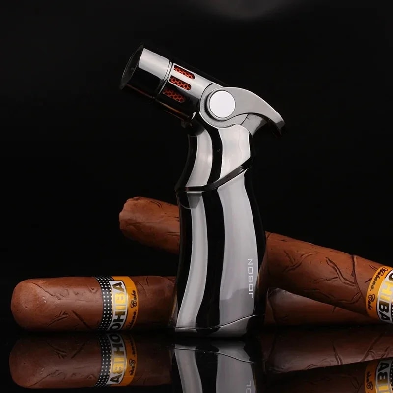 Blue Flame Butane Torch Lighter Windproof Cigar Cigarette Accessory 9